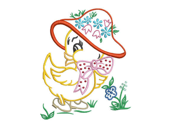 Floral Hat Chick Embroidery Review