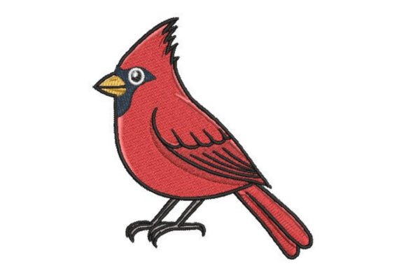 Red Cardinal Embroidery: A Holiday Season Essential