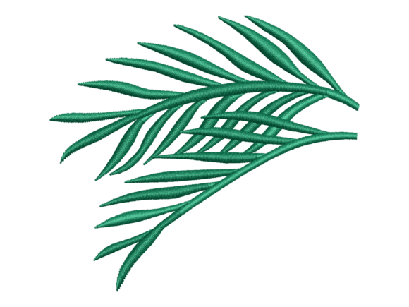 Tropical Palm Leaf Embroidery Review