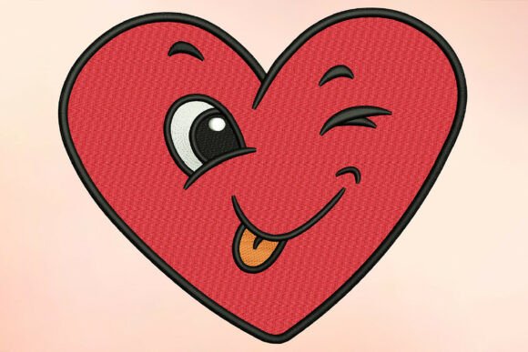 Winking Heart Embroidery Design Review